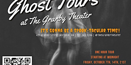 GHOST TOURS GRANBY THEATER