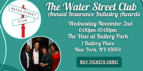 The Water Street Club's Annual Insurance Industry Awards Dinner 2022