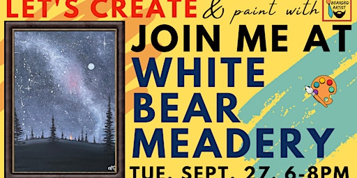 September 27 Paint & Sip at White Bear Meadery - NEW VENUE
