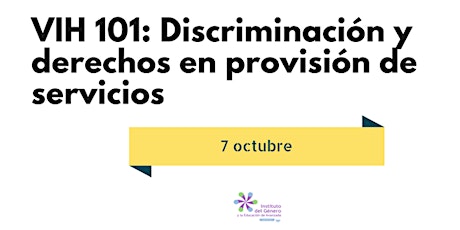 Imagen principal de VIH- 101 Discriminación y derechos en provisión de servicios 