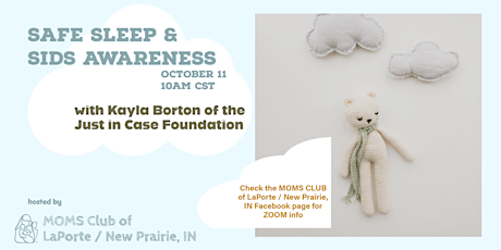 Safe Sleep & SIDS Awareness Month w/Kayla Borton of Just in Case Foundation