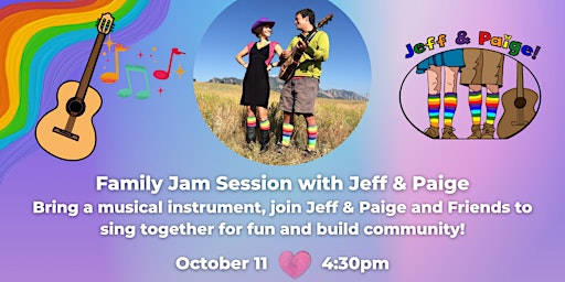 Jeff & Paige's Family Jam - FREE for Members