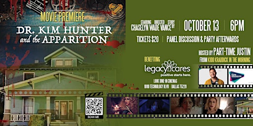 "Dr. Kim Hunter and the Apparition" Premiere