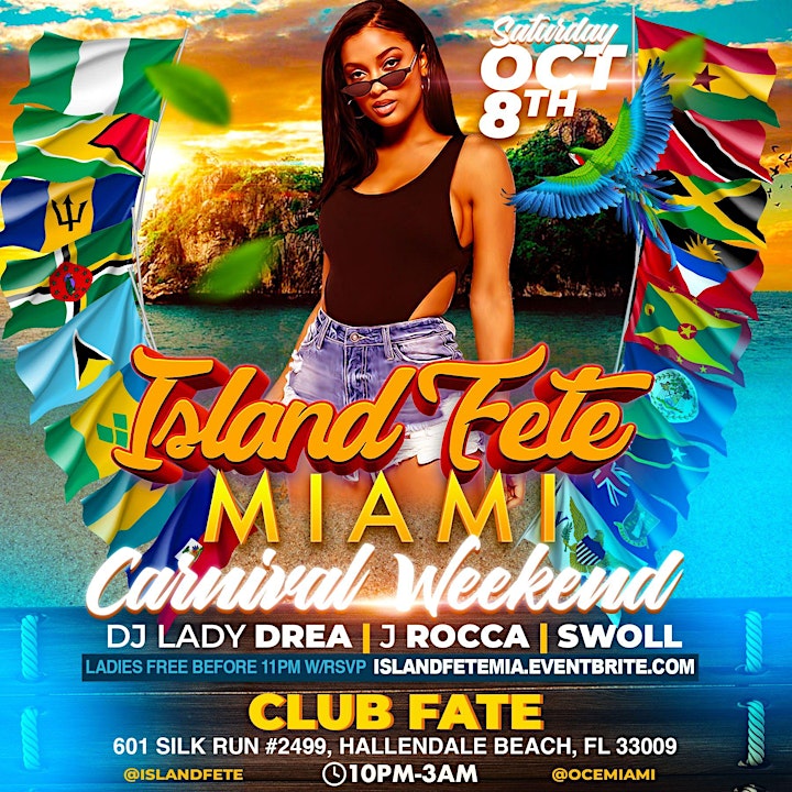 Island Fete Miami - Carnival Weekend image