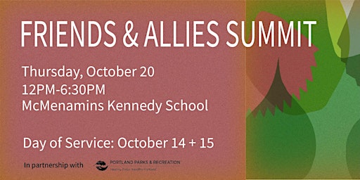 PPF's Fall Friends & Allies Summit + Day of Service