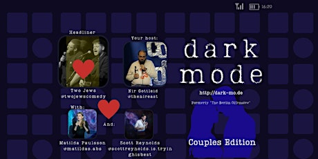Dark Mode - Prime Time #4 - Couples Edition with Two Jews