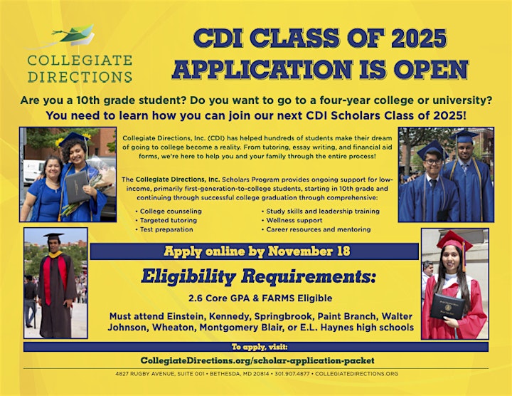 CDI Class of 2025 Info Session image