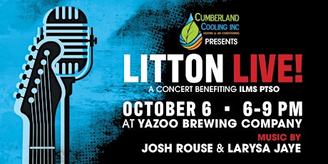 Litton Live! at Yazoo Brewing  Co. presented by Cumberland Cooling Inc.