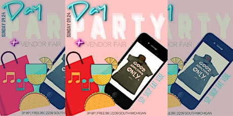 FREE Day Party plus Drinks, Food and Vendors primary image