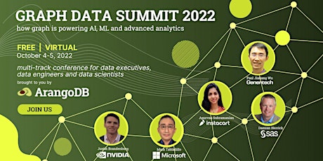 Graph Data Summit 2022: How Graph Is Powering AI, ML and Advanced Analytics