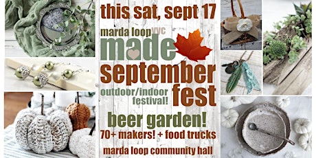 Marda Loop MADE SeptemberFest Outdoor/Indoor Festival