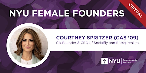 VIRTUAL Female Founders Lunch with Courtney Spritzer