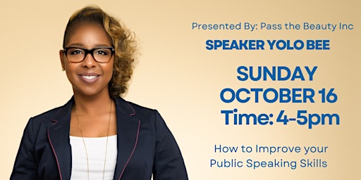 Mastering Public Speaking with Speaker Yolo Bee