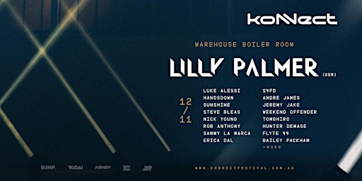 koNNect Festival — Warehouse Boiler Room ft. Lilly Palmer (GER)