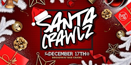 Santa Crawlz down Broadway - A Nashville SantaCon