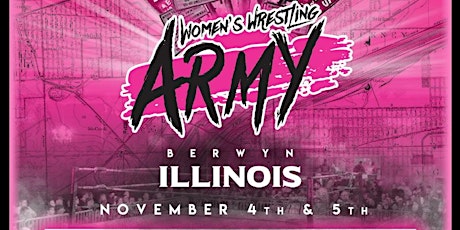 Women’s Wrestling Army is coming back to the Chicagoland November 5th