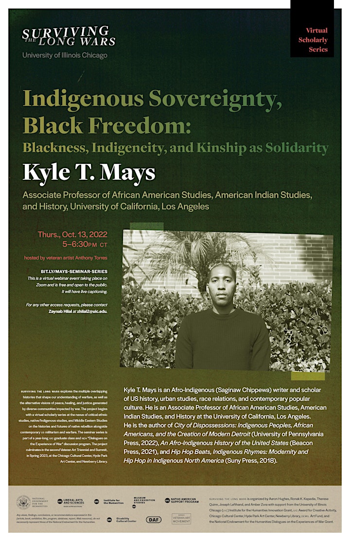 Kyle T. Mays — Indigenous Sovereignty, Black Freedom image