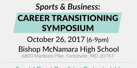 Business and Sports: Career Transitioning Symposium primary image