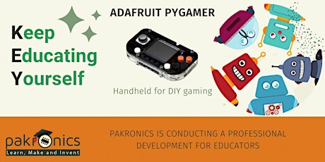 Getting Started with Pygamer in STEM classroom for teachers