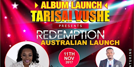 TARISAI VUSHE PRESENTS... REDEMPTION primary image