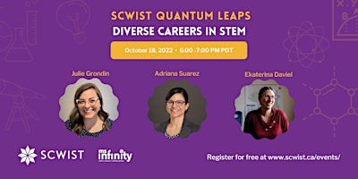 SCWIST Quantum Leaps – Diverse Careers in STEM