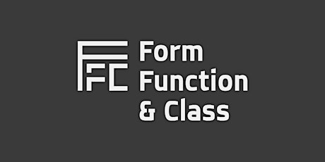 Form Function & Class 9 Masterclass primary image