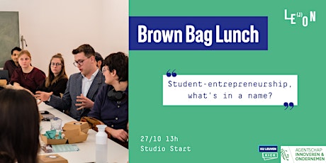 Brown Bag Lunch: Student-entrepreneurship, what's in a name?