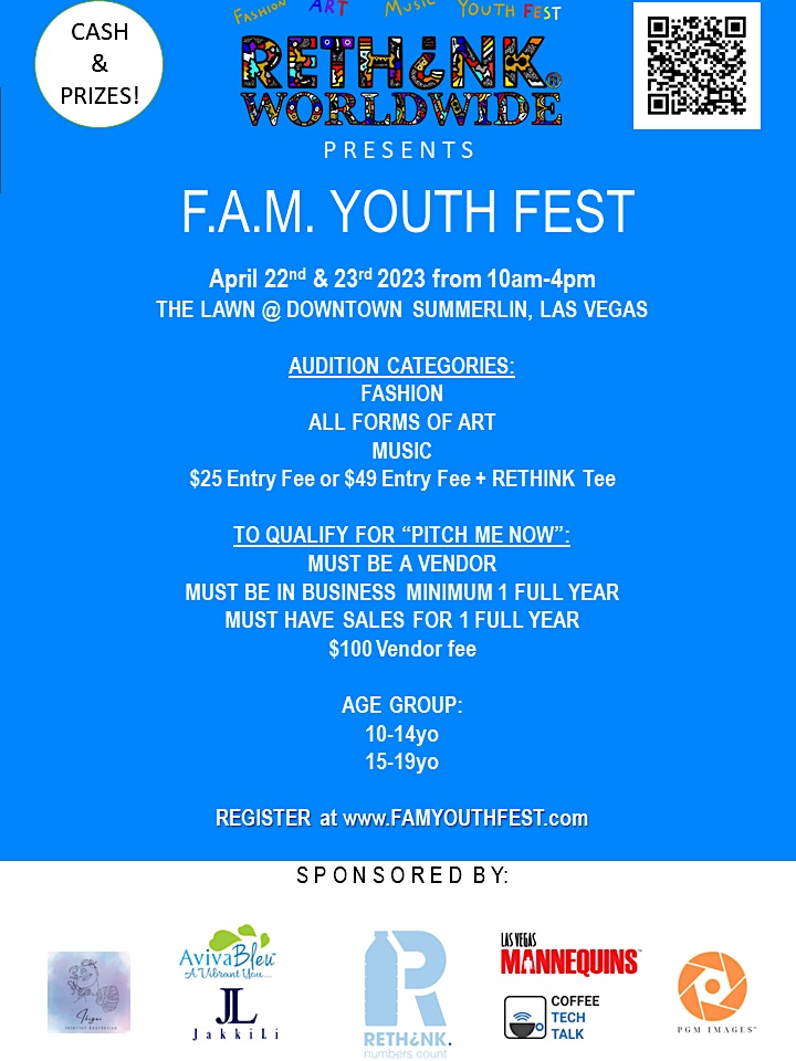 F.A.M.  YOUTH FEST AUDITION image