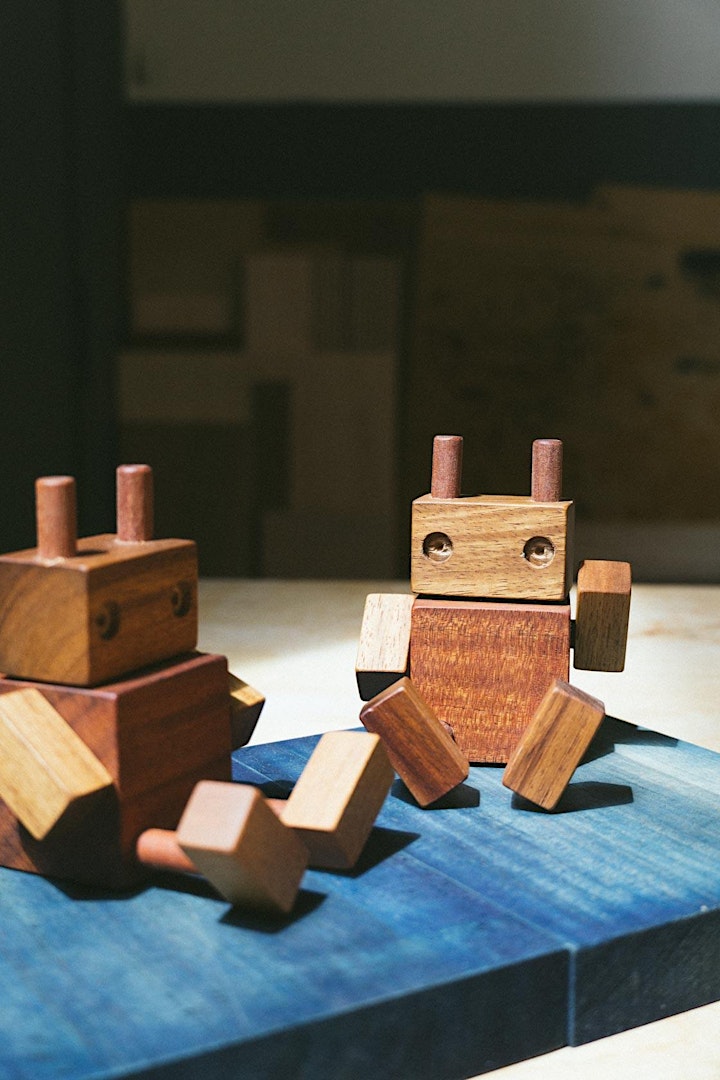 Build your own wooden robot image