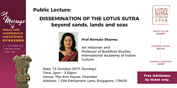 Public Lecture: DISSEMINATION OF THE LOTUS SUTRA beyond sands, lands and seas