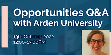 Opportunities Q&A with Arden University