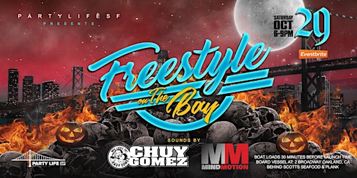 HALLOWEEN FREESTYLE ON THE BAY FEAT MIND MOTION AND CHUY GOMEZ