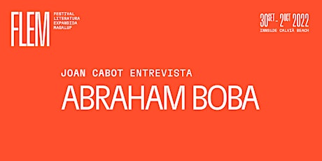 Conversa i concert | Joan Cabot entrevista Abraham Boba.