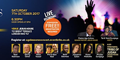 THE AGELESS ONE 2017 CONCERT primary image