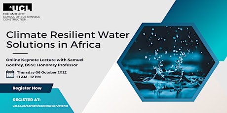 Climate Resilient Water Solutions in Africa