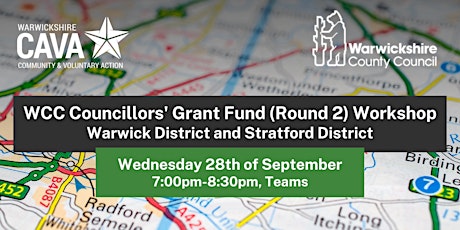 Warwick & Stratford Districts WCC Councillors' Grant Fund Workshop Round 2