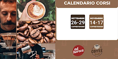 Ad Horeca Coffeetender - CORSI DI FORMAZIONE IN CAFFETTERIA