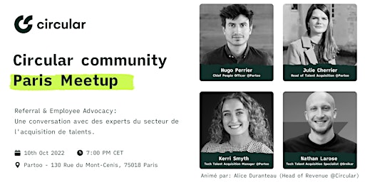 Circular Community Meetup | Paris