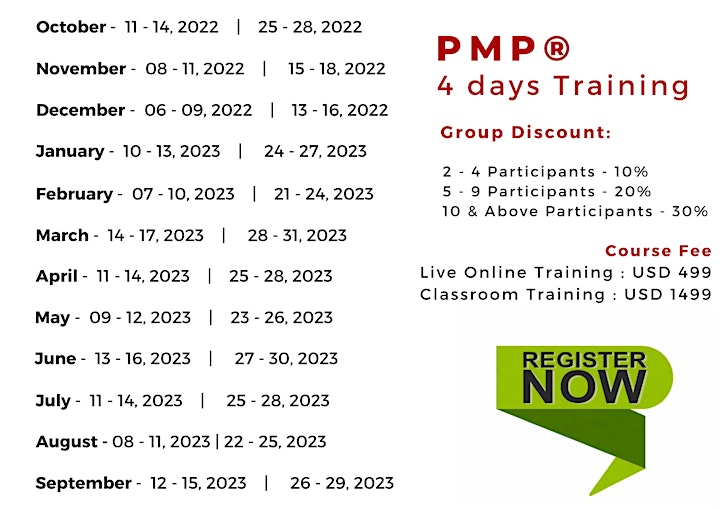 PMP Certification Training Bootcamp in Mount Pearl, NL image