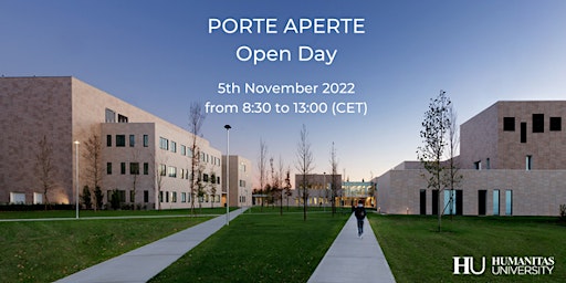 PORTE APERTE - Open Day at Humanitas University