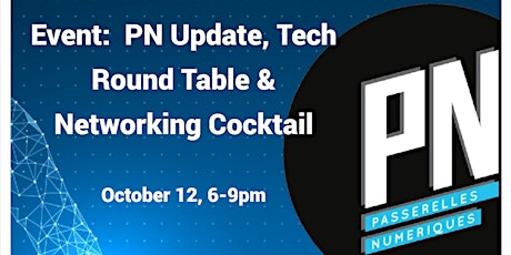 Event:  PN Update, Tech Round Table & Networking Cocktail