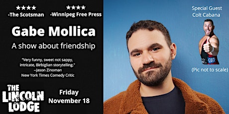 Gabe Mollica: A show about friendship - Chicago
