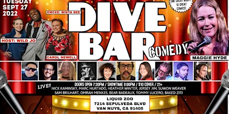 Dive Bar Comedy at Liquid Zoo