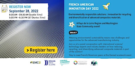 French American Innovation Day: environmentally responsible solutions!