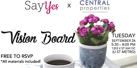 SayYes to your Dreams! Vision Board Event primary image