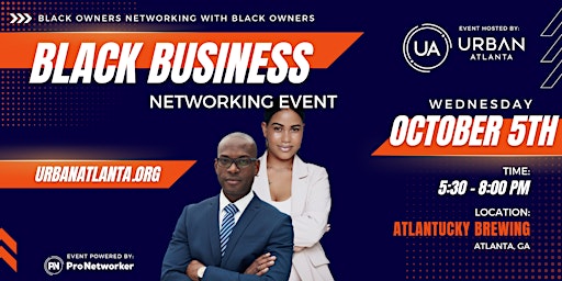 Black Business Networking Event | Urban Atlanta