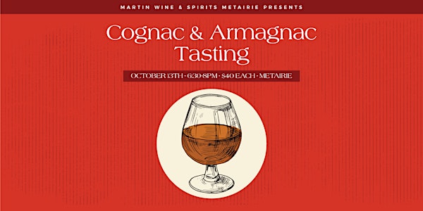 Cognac & Armagnac Tasting