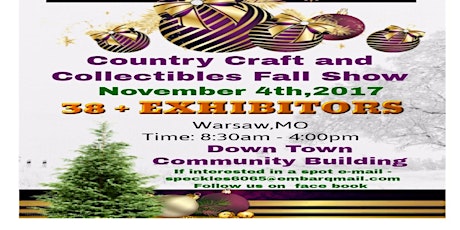 Country Craft and Collectibles Fall Show primary image