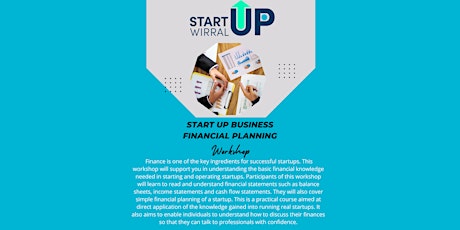 Financial Planning for Start Up Organisations