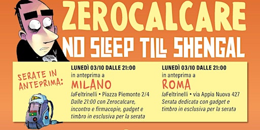 Zerocalcare presenta No Sleep Till Shengal a Milano